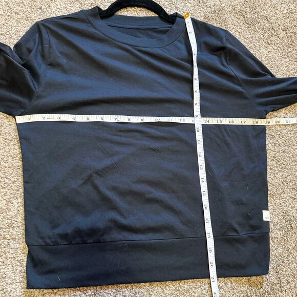 Vuori Women's Daydream Crew Black heather Small - Picture 5 of 6